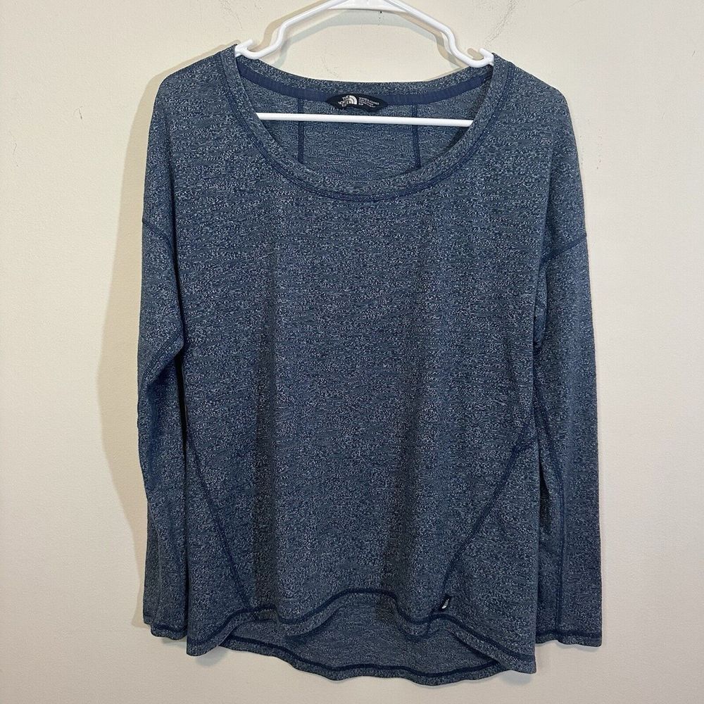 The North Face Women's Hi-Low Long Sleeve T Shirt Lightweight Sweater Top Size S